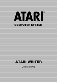 AtariWriter - Guida all'Uso