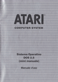 Sistema Operativo DOS 2.5 - Manuale d'uso