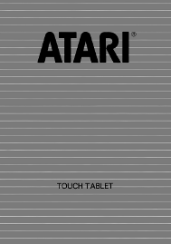 Atari Touch Tablet - Istruzioni per l'uso