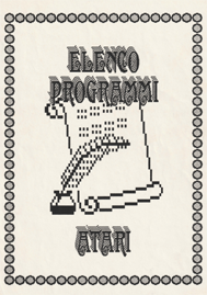Elenco programmi copiati Atari