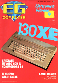 recensione Atari 130XE rivista EG Computer settembre 1985