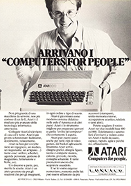 inserzione Atari 800 1981