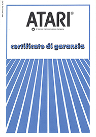 Garanzia computer Atari